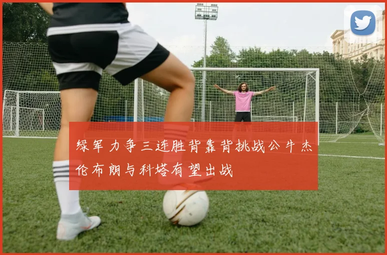 绿军力争三连胜背靠背挑战公牛杰伦布朗与科塔有望出战